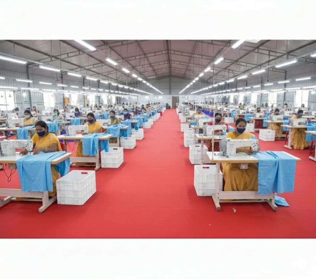 Our production floor – skilled hands behind every piece