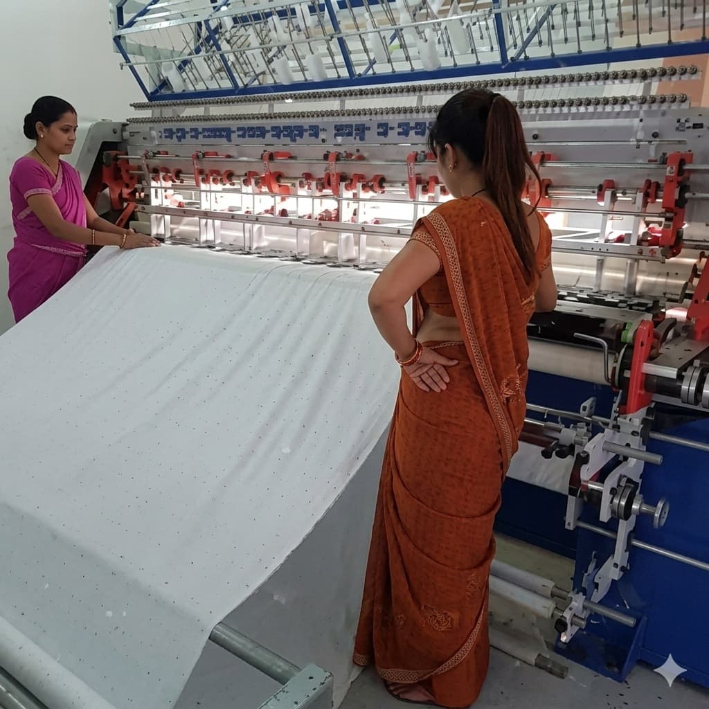Hands-on quality in our textile process
